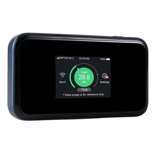 Point d'accès Wi-Fi 6 OPTUS 5G MU5001 4 500 mAh, double bande, portable, MiFi