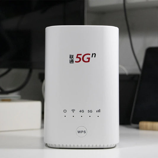 China Unicom 5G Indoor CPE VN007+ Dual Bands WiFi 5 Modem